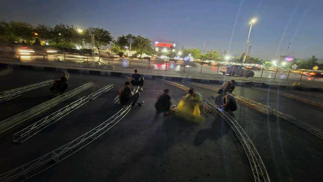 گزارش تصویری ایستگاه استقبال از زائرین پیاده منطقه ۱۰ مشهد، تصویر ۲