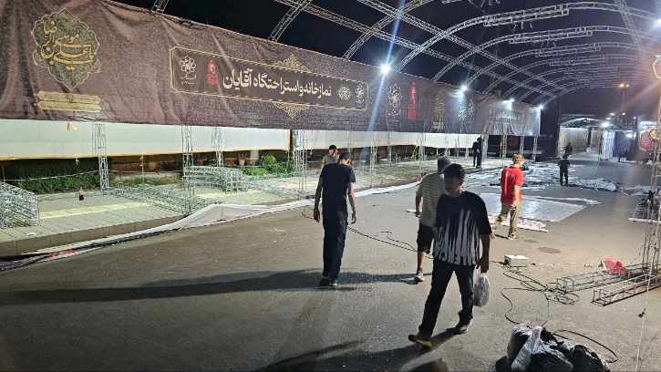 گزارش تصویری ایستگاه استقبال از زائرین پیاده منطقه ۱۰ مشهد، تصویر ۲۳