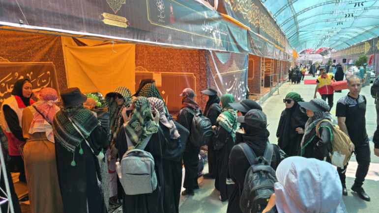 گزارش تصویری ایستگاه استقبال از زائرین پیاده منطقه ۱۰ مشهد، تصویر ۷۶