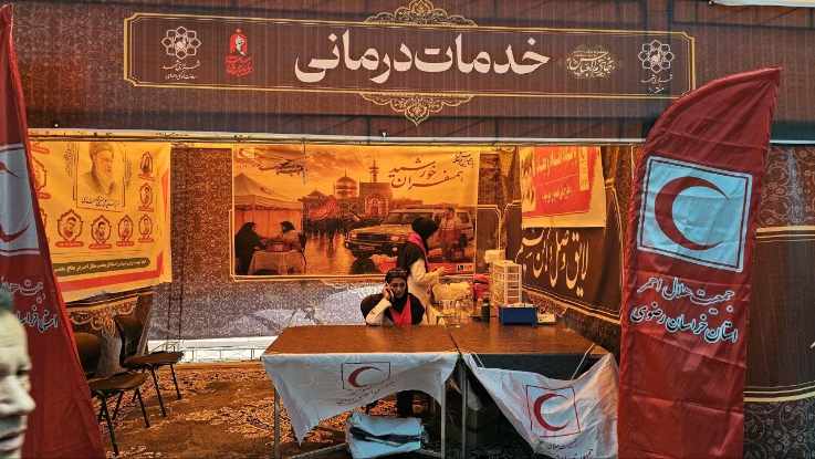 گزارش تصویری ایستگاه استقبال از زائرین پیاده منطقه ۱۰ مشهد، تصویر ۲۱۹