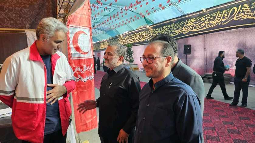 گزارش تصویری ایستگاه استقبال از زائرین پیاده منطقه ۱۰ مشهد، تصویر ۲۴۳