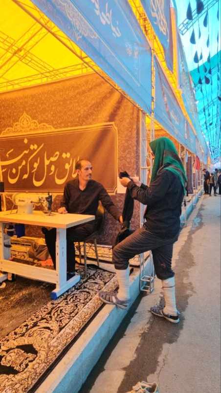گزارش تصویری ایستگاه استقبال از زائرین پیاده منطقه ۱۰ مشهد، تصویر ۲۴۷