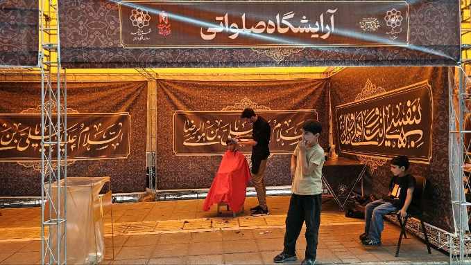 گزارش تصویری ایستگاه استقبال از زائرین پیاده منطقه ۱۰ مشهد، تصویر ۲۸۵
